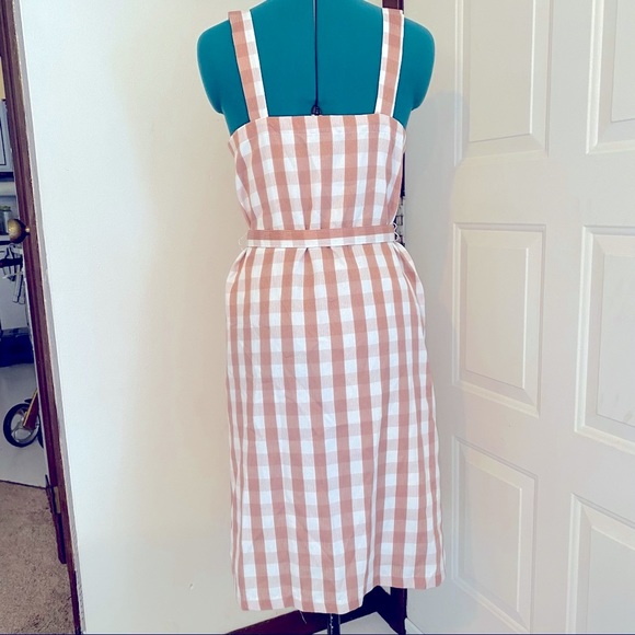 🥳NEW Modcloth Gingham Pencil Dress - Picture 12 of 16